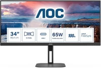 AOC U34V5C/BK Monitor 86, 4 cm (34 Zoll)