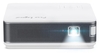 AOpen PV12p powered by Acer mobiler Mini Beamer 800 LED Lumen