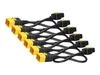 APC AP8712S Stromkabel-Set (6 Stück),  mit Verriegelung,  C19 auf C20,  0, 6 m