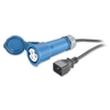 APC AP9899 Stromkabel,  C20 auf IEC309 (16A),  2, 5 m