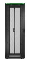 APC Easy Rack 800mm/48HE/1000mm,  mit Dach,  Rollen,  Füßen und 4 Halterungen,  ohne Seitenteile,  Boden,  schwarz