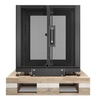 APC NetShelter SX,  12 HE Server Rack-Gehäuse,  600 mm x 900mm,  mit schwarzen Seitenteilen und stoßdämpfendem Shock Packag