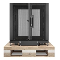 APC NetShelter SX,  12 HE Server Rack-Gehäuse,  600 mm x 900mm,  mit schwarzen Seitenteilen und stoßdämpfendem Shock Packag