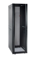 APC NetShelter SX,  42 HE Server Rack-Gehäuse,  600 mm x 1070 mm,  mit schwarzen Seitenteilen (AR3100)