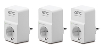APC PM1W-GR 3er Set Essential SurgeArrest 1 Ausgang,  230 V