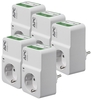 APC PM1WU2 5er Pack Essential SurgeArrest 1 Ausgang,  230 V,  2 USB-Ports mit Ladefunktion