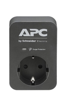 APC PME1WB-GR Essential SurgeArrest Black 1 Ausgang,  230 V