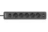 APC PME5U2B-GR Essential SurgeArrest Black 5 Ausgänge,  230 V,  2 USB-Ports