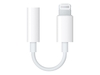 Apple Adapter Lightning auf 3, 5mm Kopfhörerstecker,  weiß