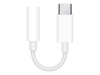 Apple Adapter USB-C auf 3.5 mm Kopfhörerstecker,  weiß