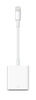 Apple Adapter von Lightning auf SD-Kartenleser für iPad/ iPhone,  weiß
