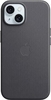 Apple Feingewebe Case mit MagSafe für Apple iPhone 15 Plus,  schwarz