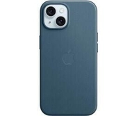 Apple Feingewebe Case mit MagSafe für Apple iPhone 15 Pro,  pazifikblau