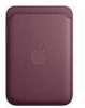 Apple Feingewebe Wallet mit MagSafe für Apple iPhone 12, 13, 14 und 15,  mulberry