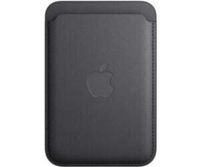 Apple Feingewebe Wallet mit MagSafe für Apple iPhone 12, 13, 14 und 15,  schwarz