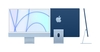 Apple iMac 59, 62cm (24") blau