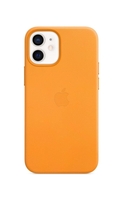 Apple Leder Case mit MagSafe für Apple iPhone 12 mini,  california poppy