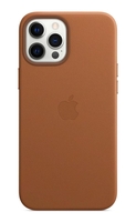 Apple Leder Case mit MagSafe für Apple iPhone 12 Pro Max,  sattelbraun