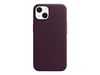 Apple Leder Case mit MagSafe für Apple iPhone 13,  dunkelkirsch