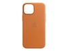 Apple Leder Case mit MagSafe für Apple iPhone 13 mini,  goldbraun