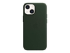 Apple Leder Case mit MagSafe für Apple iPhone 13 mini,  sequoia grün