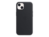 Apple Leder Case mit MagSafe für Apple iPhone 13,  mitternacht