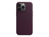 Apple Leder Case mit MagSafe für Apple iPhone 13 Pro,  dunkelkirsch
