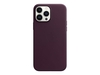 Apple Leder Case mit MagSafe für Apple iPhone 13 Pro Max,  dunkelkirsch