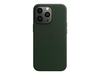 Apple Leder Case mit MagSafe für Apple iPhone 13 Pro,  sequoia grün
