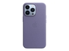 Apple Leder Case mit MagSafe für Apple iPhone 13 Pro,  wisteria