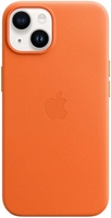 Apple Leder Case mit MagSafe für Apple iPhone 14,  Orange