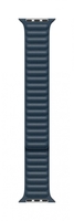 Apple Lederarmband mit Endstück 40mm baltischblau