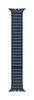 Apple Lederarmband mit Endstück 40mm baltischblau