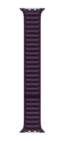 Apple Lederarmband mit Endstück 41mm dunkelkirsch
