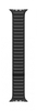 Apple Lederarmband mit Endstück 44mm schwarz