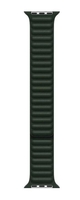 Apple Lederarmband mit Endstück 45mm sequoia-grün