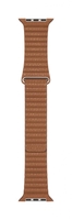 Apple Lederarmband mit Schlaufe 44mm sattelbraun