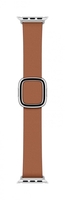 Apple Modernes Lederarmband 40mm sattelbraun