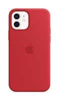 Apple Silikon Case mit MagSafe für Apple iPhone 12 / 12 Pro,  rot