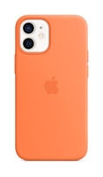 Apple Silikon Case mit MagSafe für Apple iPhone 12 mini,  kumquat