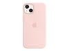 Apple Silikon Case mit MagSafe für Apple iPhone 13,  kalkrosa