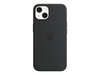 Apple Silikon Case mit MagSafe für Apple iPhone 13,  mitternacht