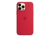 Apple Silikon Case mit MagSafe für Apple iPhone 13 Pro Max,  rot