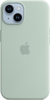 Apple Silikon Case mit MagSafe für Apple iPhone 14,  Agavengrün