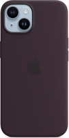 Apple Silikon Case mit MagSafe für Apple iPhone 14,  Holunder