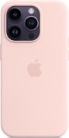 Apple Silikon Case mit MagSafe für Apple iPhone 14 Pro,  Kalkrosa