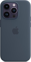 Apple Silikon Case mit MagSafe für Apple iPhone 14 Pro,  Sturmblau