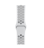 Apple Sportarmband 41mm Nike platinum / schwarz