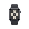 Apple Watch SE (GPS + Cellular) 40mm Aluminiumgehäuse mitternacht,  Sportband mitternacht (Größe M/L)