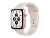 Apple Watch SE (GPS) 44mm Aluminiumgehäuse 32GB gold